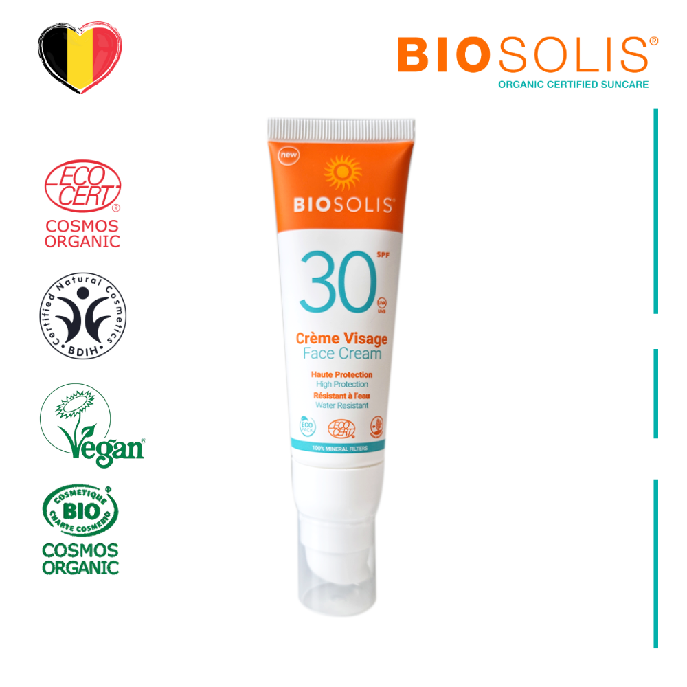 Krém na opaľovanie na tvár SPF 30_Biosolis_Bioty