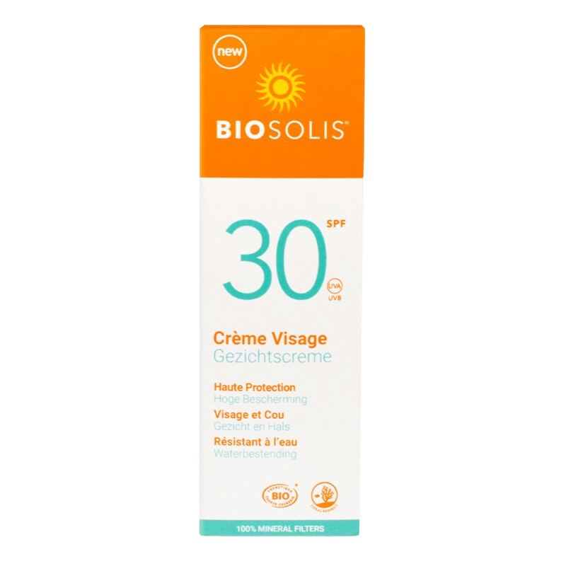 Krém na opaľovanie na tvár SPF 30_Biosolis_Bioty_